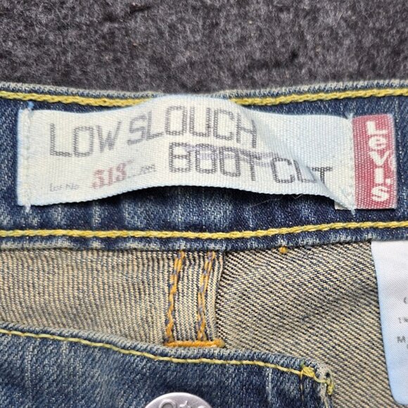 Levi's Women's 513 Low Slouch Boot Cut Jeans 9M - Picture 13 of 15